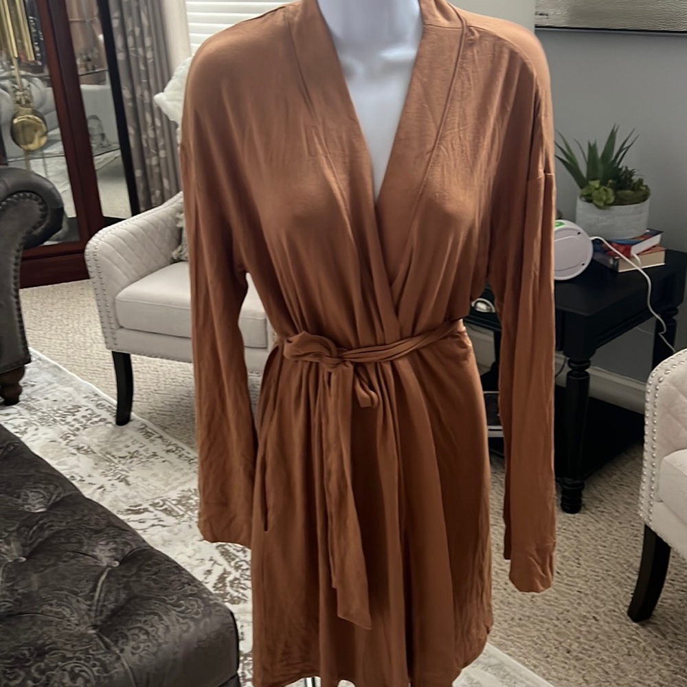 SKIMS Sleep Robe Camel 🧡